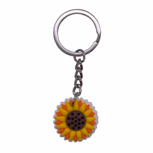 zonnenbloem sleutelhanger