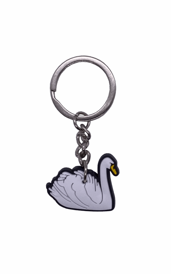 Zwaan sleutelhanger