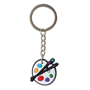 verfpalet sleutelhanger