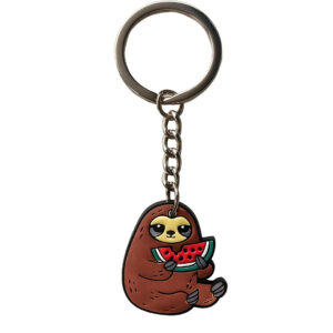 luiaard sleutelhanger