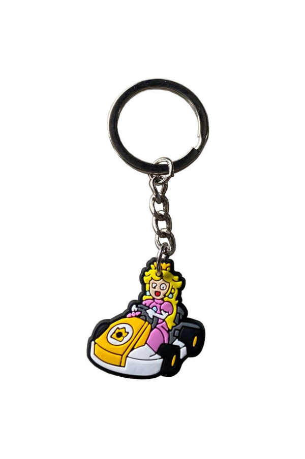 Mario kart Peach sleutelhanger