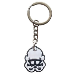 White Darth Vader sleutelhanger